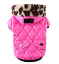 Warm autumn and winter fur collar coat for dogs photo 9
