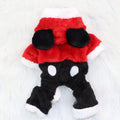 Pet dog clothes elk double padded winter coat photo 7