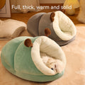 Pet Bed Winter Cat Dog Slippers Small Nest photo 6