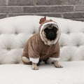 Pet dog clothes elk double padded winter coat photo 1