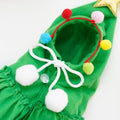 Autumn And Winter Christmas Pet Clothes Two-color Cloak photo 3