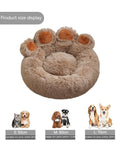 Plush Cathouse Doghouse Pet Bed Winter Warm Hand-shaped Brush Pet photo 6