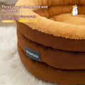 Round Pet Bed Winter Thickened Large Kennel photo 2