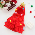 Autumn And Winter Christmas Pet Clothes Two-color Cloak photo 5