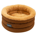 Round Pet Bed Winter Thickened Large Kennel photo 5