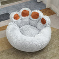 Plush Cathouse Doghouse Pet Bed Winter Warm Hand-shaped Brush Pet photo 4
